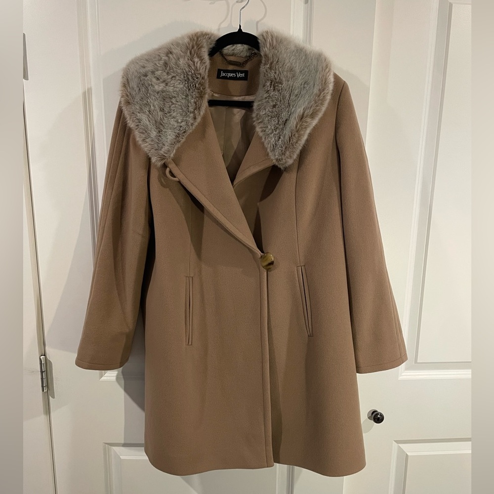 Vintage Jacques Vert Wool Coat